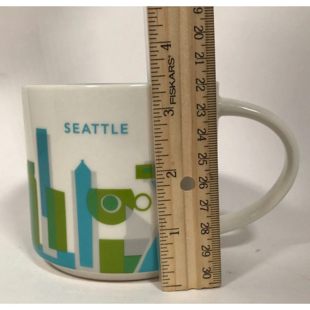 2017 Starbucks You Are Here Collection Seattle 3.5in 14 Fl Oz Coffee Tea Mug Cup